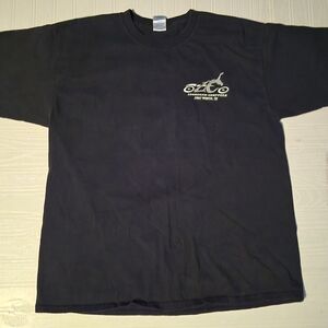 Longhorn Choppers Forth Worth Texas Motorcycles Mens Womens Black Gildan Active